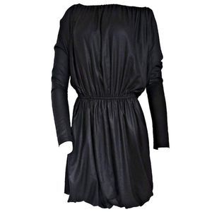 ALL SAINTS SPITAFIELD "LBD" Dress w/Pleated Skirt and Stretch Waistband